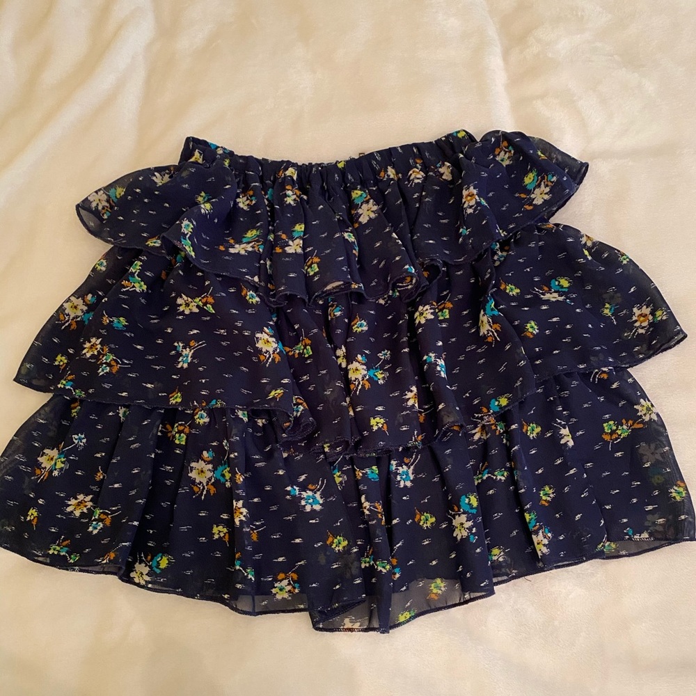 Navy blue skirt